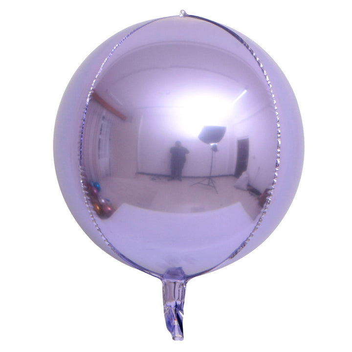 4D Round Foil Balloon For Birthday Bridal Shower and Graudation party Decoration | Best online birthday decoration supplies in Pakistan