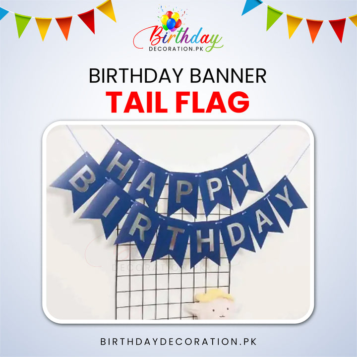 Happy Birthday Card Bunting Banner birthdaydecoration.pk