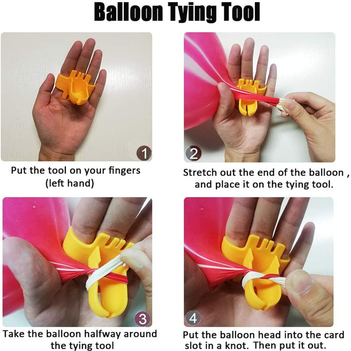 Balloon tie tool Usage