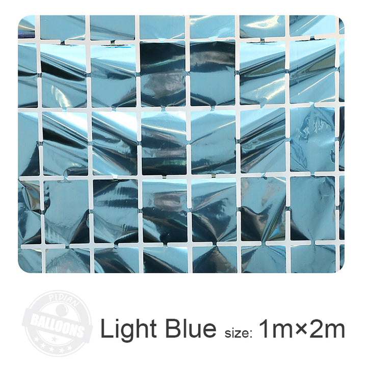 Box Fringe Light Blue