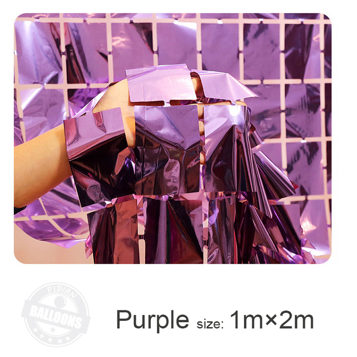 Box Fringe Purple