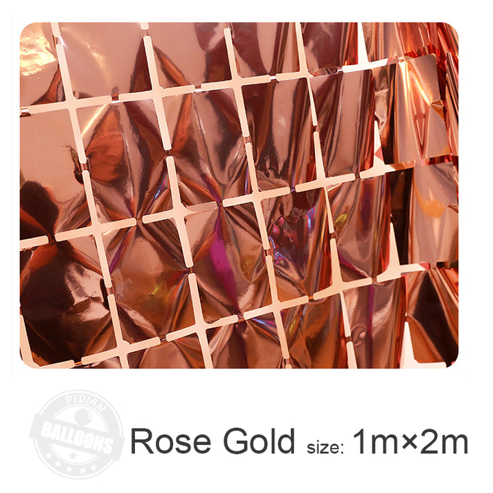 Box Fringe Rose Gold