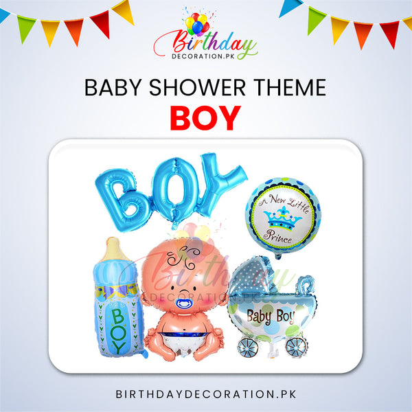 Blue Baby Shower Theme For Boys