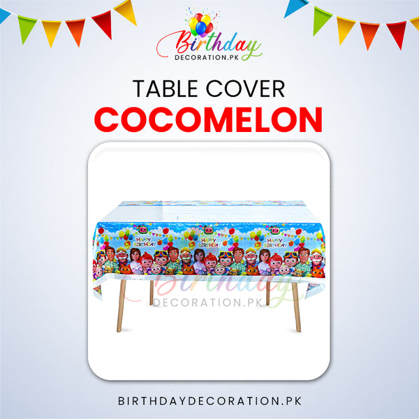 Cocomelon Theme Table Cover