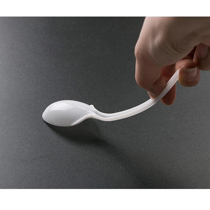 Disposible Spoon White Flexible