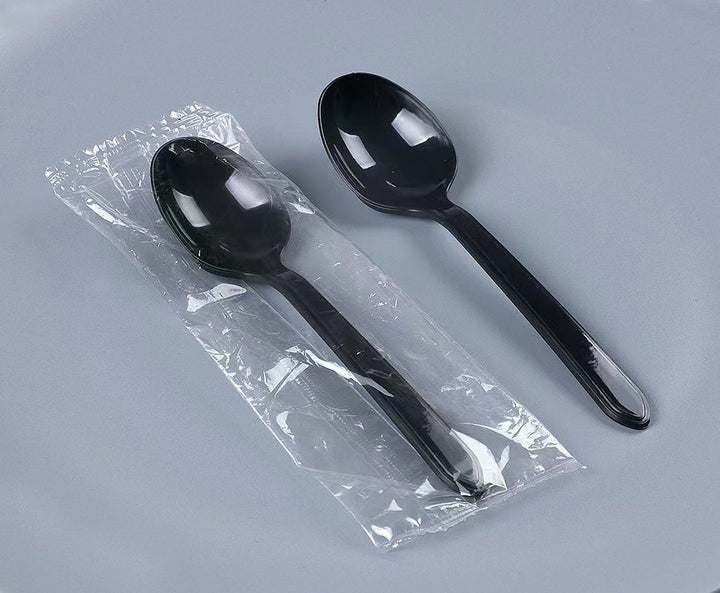 Disposible Spoon black Packing