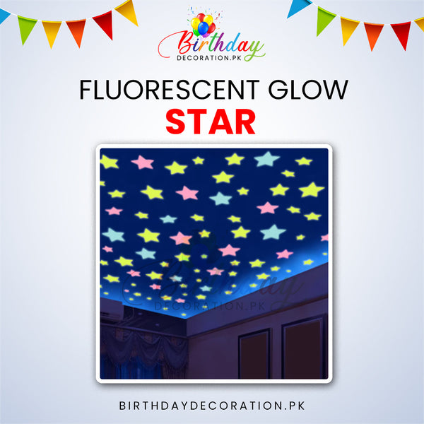 50 Pcs Luminous Fluorescent Wall Stickers 3D Stars Glow In The Dark Wall Stickers For Kids Baby Room Bedroom Ceiling Home Decor