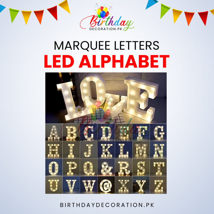 Marquee Letters My Store