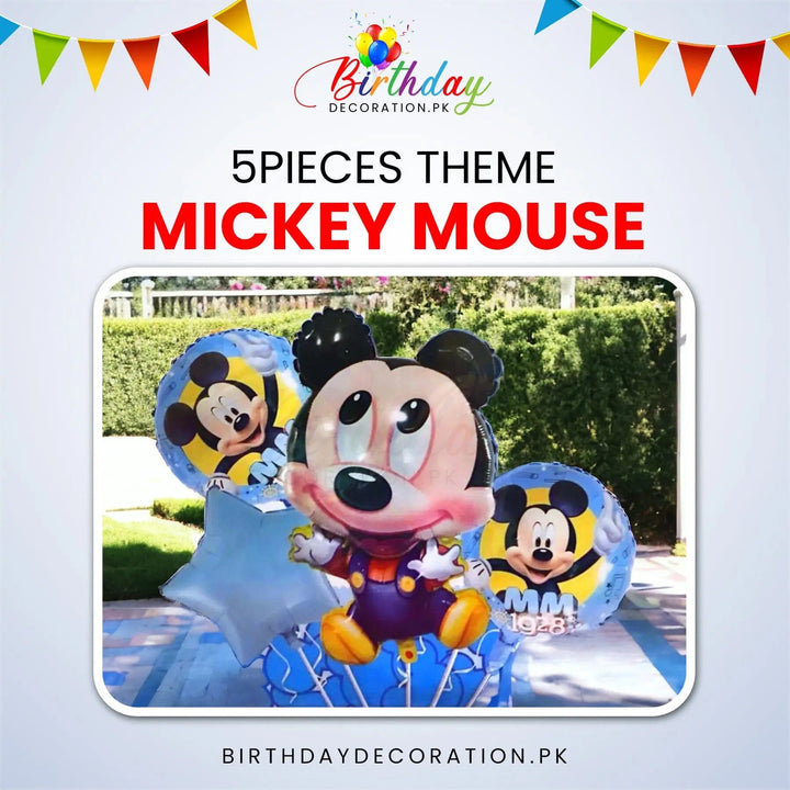 Mickey Mouse 5 Pcs Theme My Store