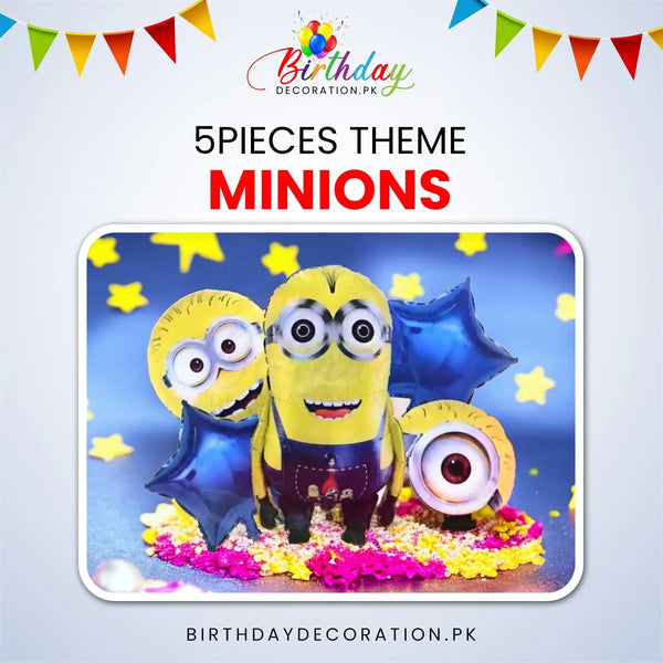 Minions 5 Pcs Theme My Store