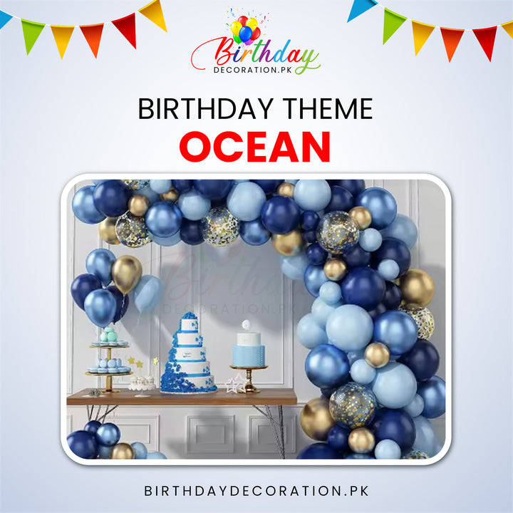 Ocean Birthday Theme For Birthday Party birthdaydecoration.pk