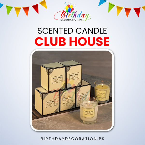 Club House Scented Aromatic Candles