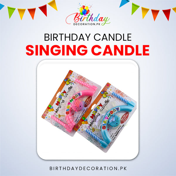 Happy Birthday Singing Candle