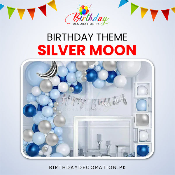 Silver Moon Birthday Theme For Birthday Party My Store