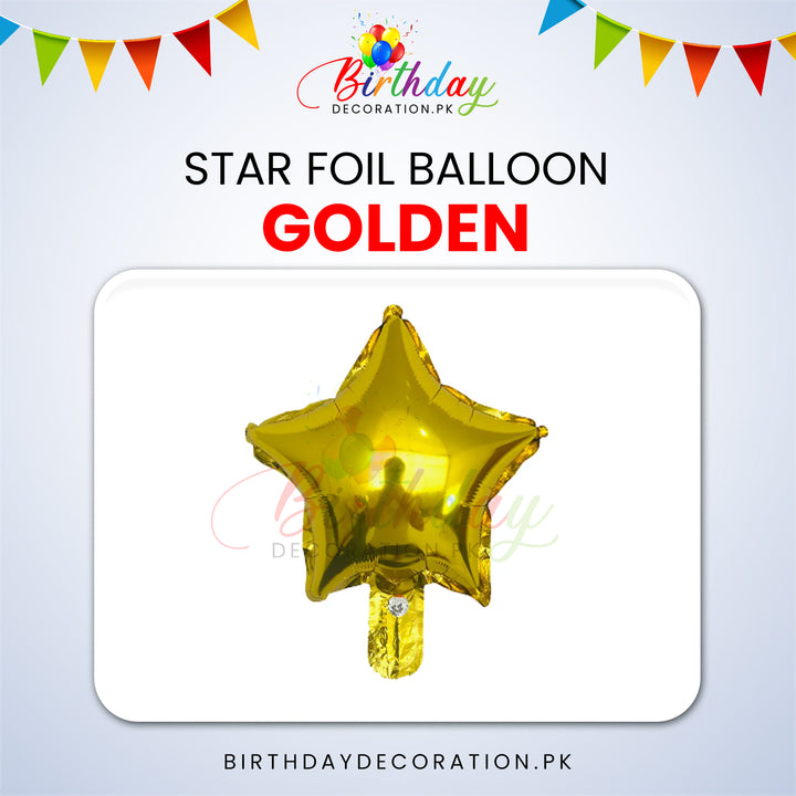 Star Foil Balloons 18" Inch My Store