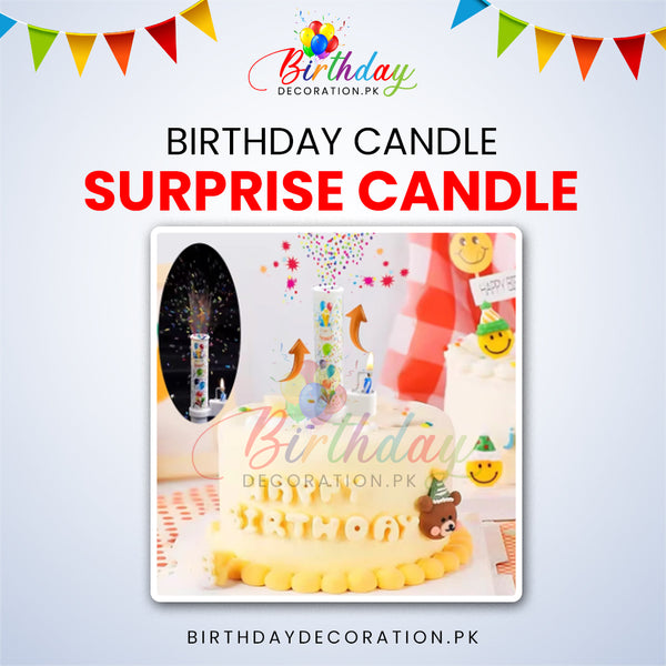 Musical Birthday Candle Funny Surprise Sparkling Candles For Cake Unique Sparkler Candles For Birthday Cake With Candy