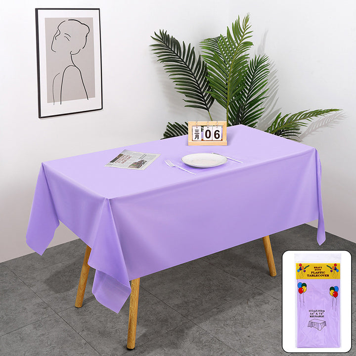 TableCoverMacaronPurple