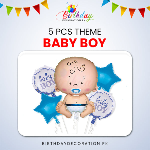 5 PCS Theme Baby Boy