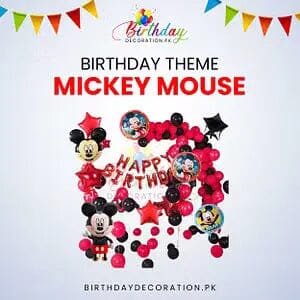 Mickey Mouse Birthday Theme Decoration My Store